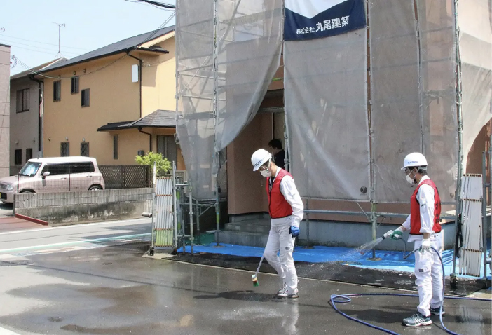 素足でも歩ける（きれいな現場づくり）