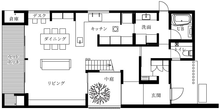 一階平面図