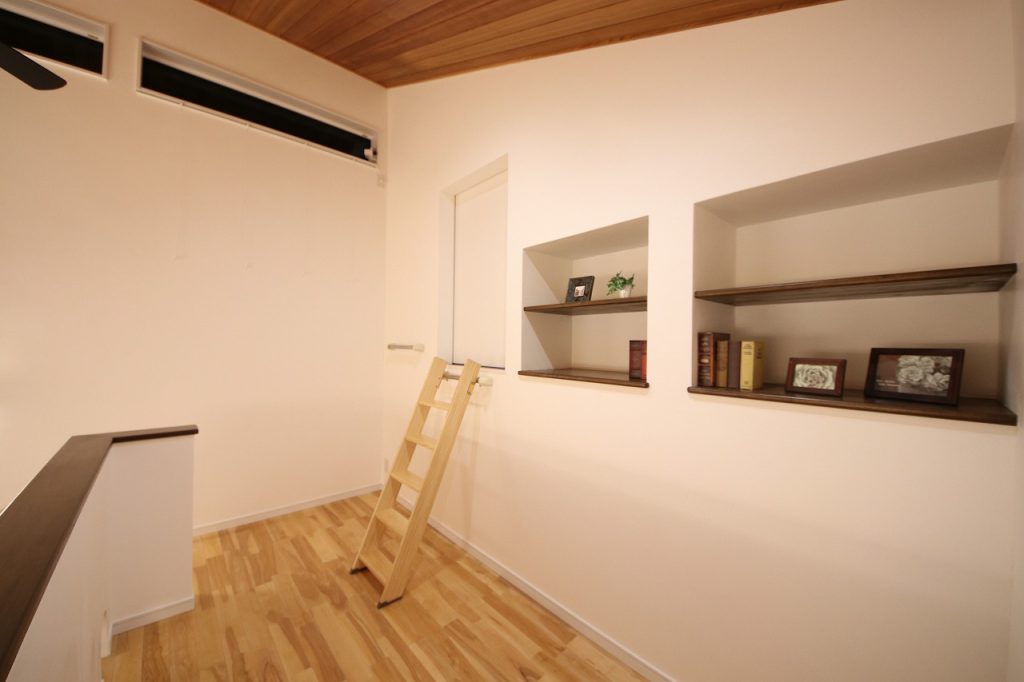 スキップフロアのある平屋のお家