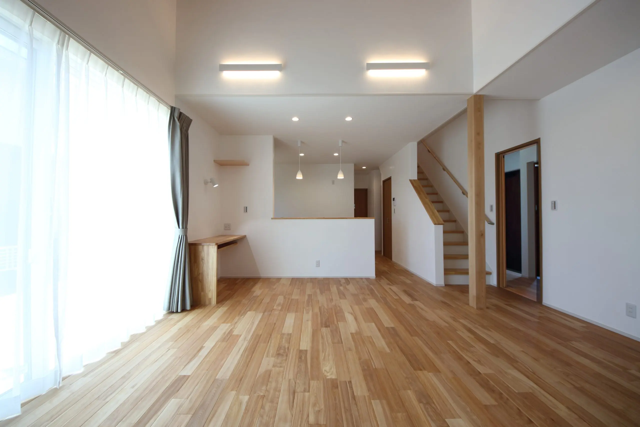 平屋のように暮らせる2階建ての家