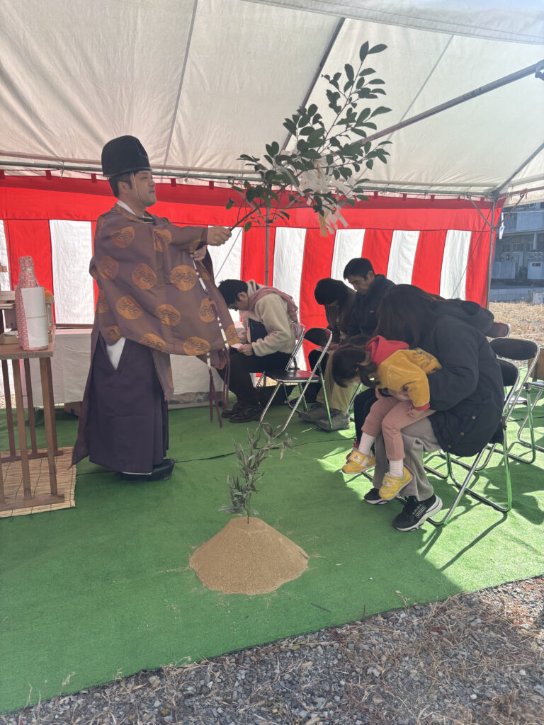 M様邸地鎮祭でした♪