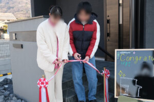 K様邸お引渡しでした。