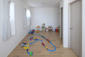 ゆとりある広さの2階洋室